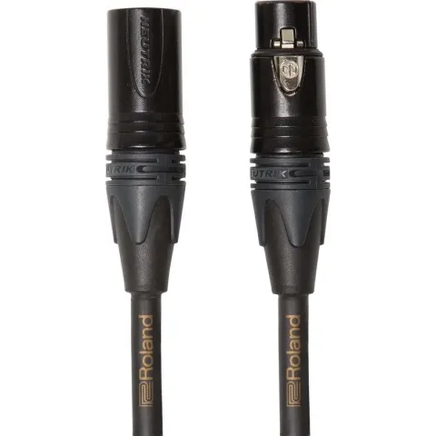 Roland RMC-G25, XLR (3-pin), Vrouwelijk, XLR (3-pin), Mannelijk, 7,5 m, Zwart