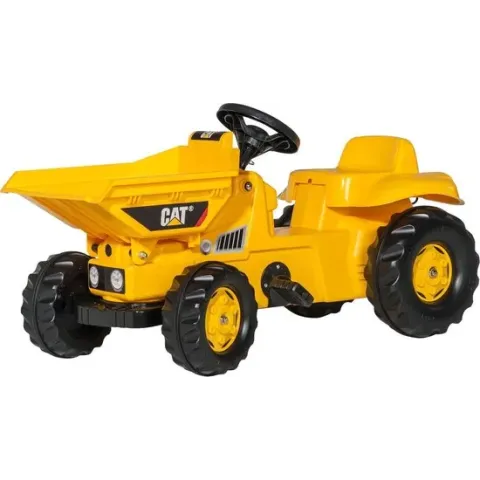Rolly Toys RollyDumperKid CAT - Traptractor met Kiepbak