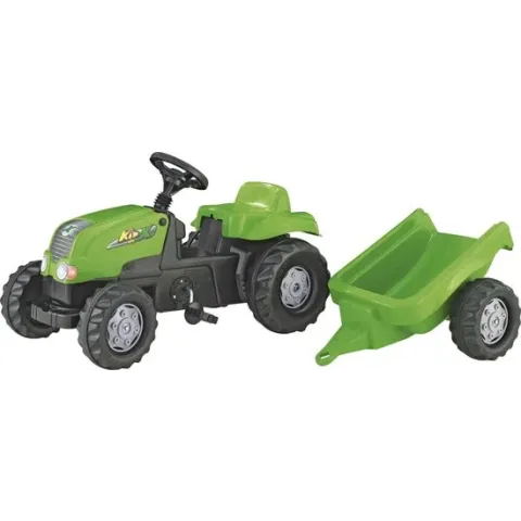 Rolly Toys rollyKid - Traptractor met Aanhanger