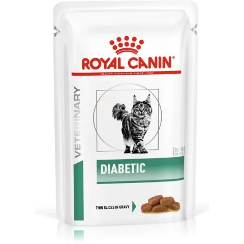Royal Canin Diabetic Kat maaltijdzakjes 12 x 85gr