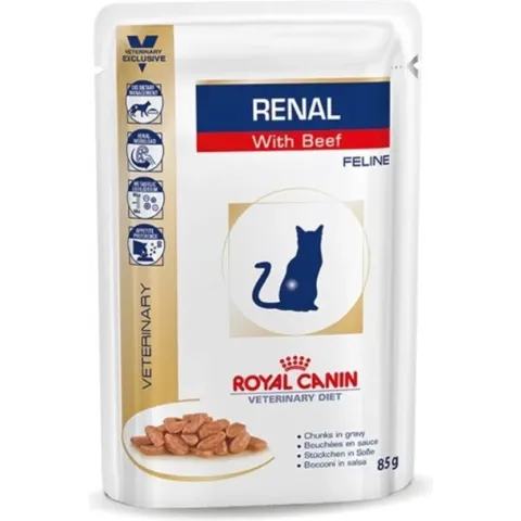 Royal Canin Renal - Rund - Kattenvoer - 12 x 85 g