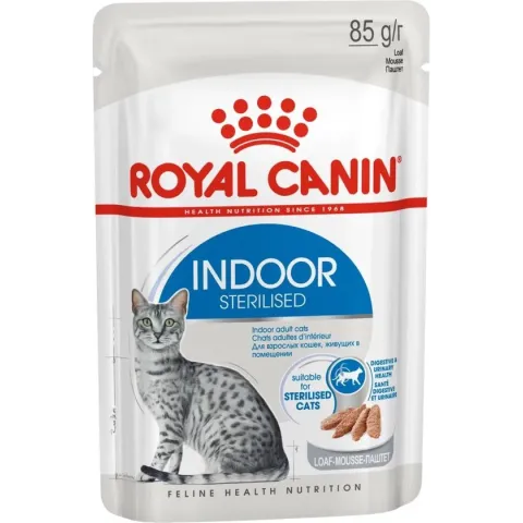 Royal Canin Sterilised Indoor in Gravy - Kattenvoer
