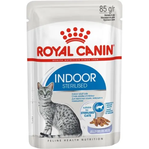 Royal Canin Sterilised Indoor in Jelly - Kattenvoer
