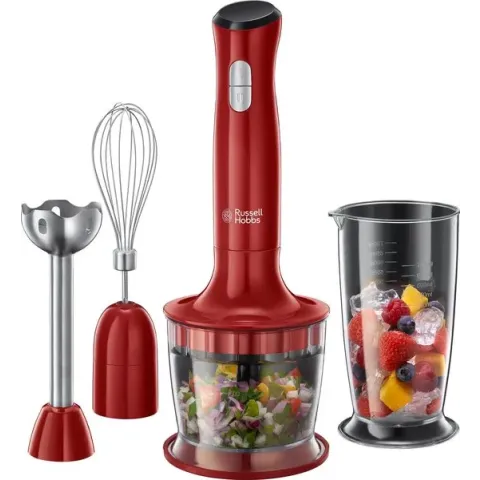 Russell Hobbs 24700-56 Desire 3-in-1 - Staafmixer - Rood
