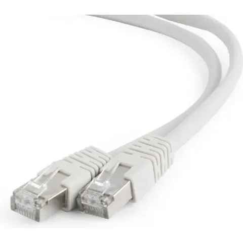 S/FTP Cat6A patchkabel LSZH, grijs 1.5 m