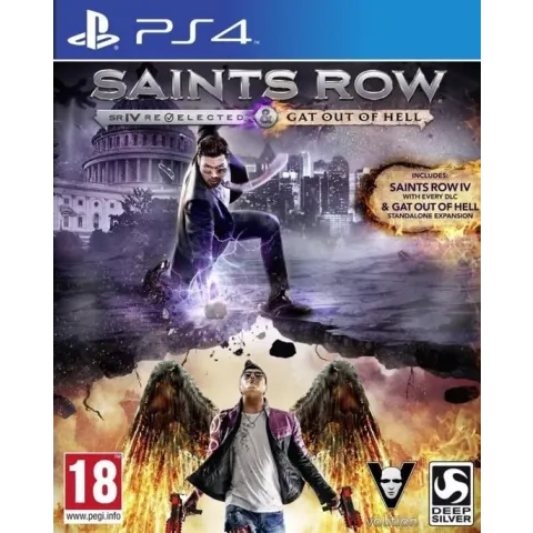 Saints Row Iv Re-elected: Gat Out Of Hell /ps4
