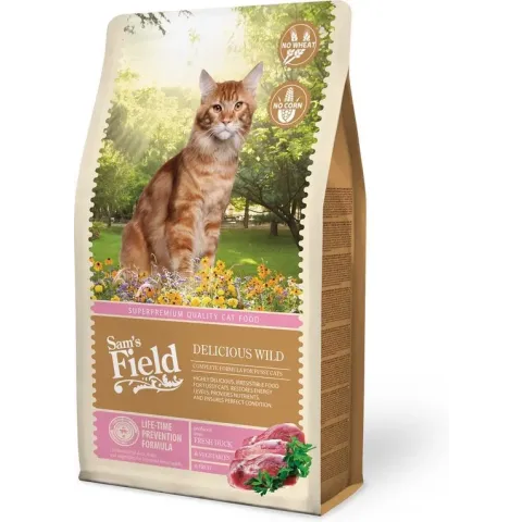 Sam's Field Cat Delicious Wild 2.5 kg