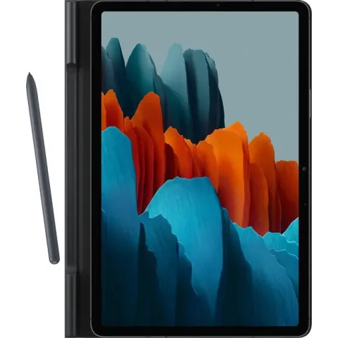 Samsung Book Hoesje - Samsung Tab S7 - 11 inch - Zwart