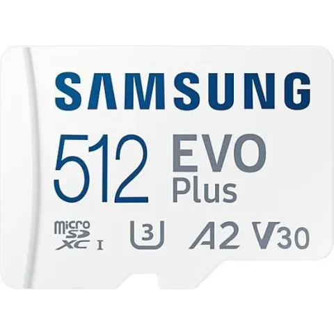 Samsung EVO Plus MicroSDXC  - Geheugenkaart - 512 GB - versie 2021