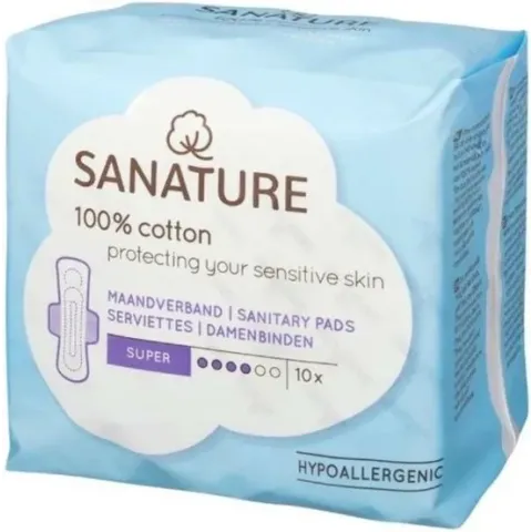 Sanature Maandverband Nacht 10 stuks