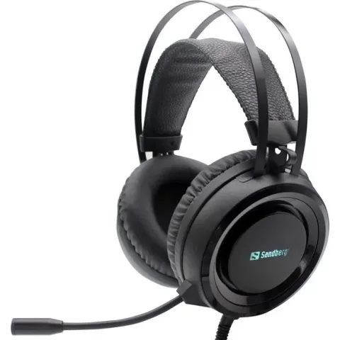 Sandberg 126-22 hoofdtelefoon/headset Hoofdband 3,5mm-connector Zwart
