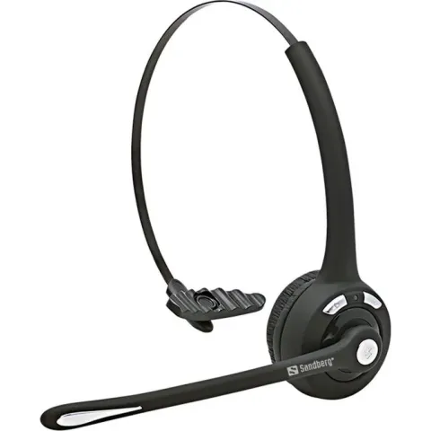 Sandberg 126-23 hoofdtelefoon/headset Hoofdband Zwart Bluetooth