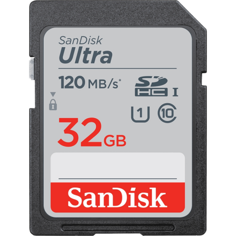 SanDisk SDHC Ultra 32GB 120MB/s