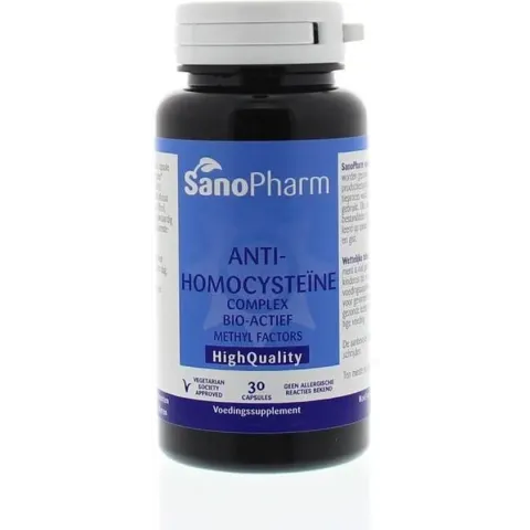 Sanopharm Anti-homocysteine complex - 30 Tabletten - Voedingssupplement