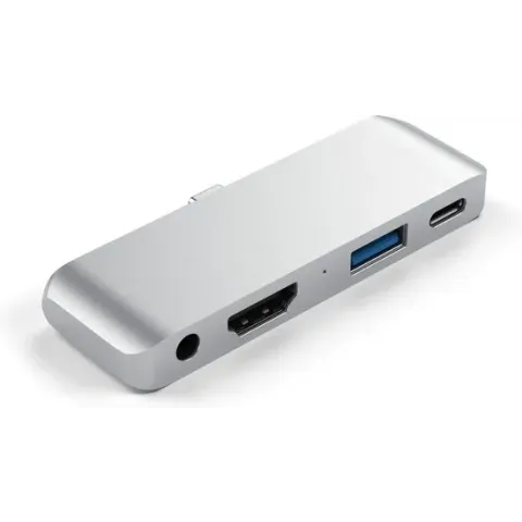 Satechi TYPE-C Mobile Pro Hub - Zilver