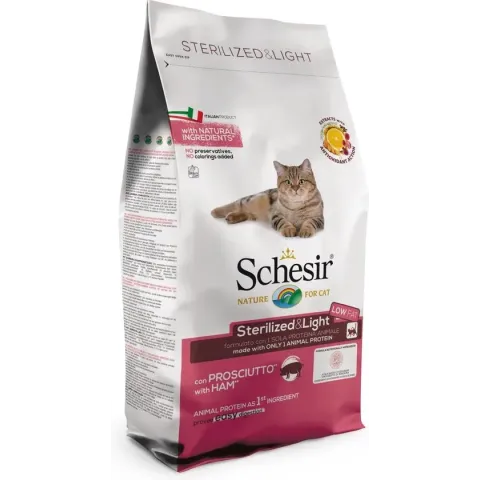 Schesir Sterilized Ham Ham - Kattenvoer - 10 kg