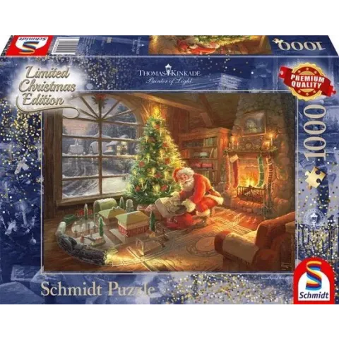 Schmidt Santa Claus is here, Limited Edition,1000 stukjes - Puzzel - 12+