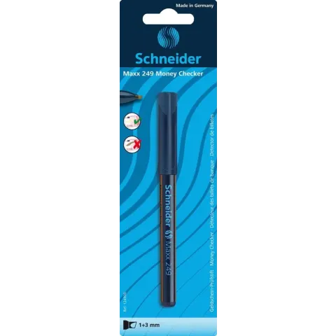 Schneider money checker - Maxx 249 - op blister - S-124900