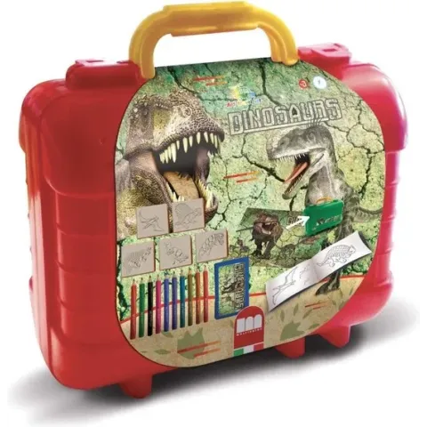 Schrijfset koffer Dinosaurs 81-delig