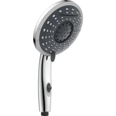 SCHÜTTE Niagara Handdouche - Douchekop ø 15 cm - 5 Standen - Watervaluitloop - Waterstop - Chroom