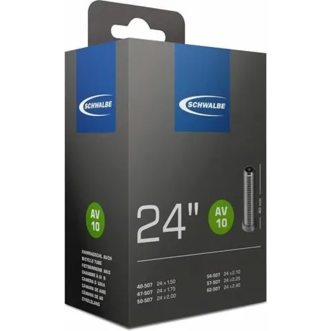 Schwalbe DV7A - Binnenband Fiets - Auto Ventiel - 40 mm - 24 x 150 - 250