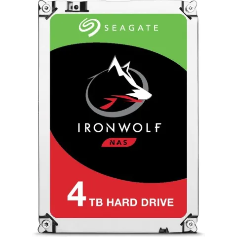 Seagate IronWolf - Interne harde schijf - 4 TB