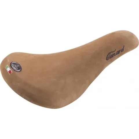 Selle Monte Grappa Canard - Fietszadel - Leer - Lichtbruin