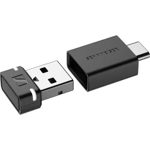 Sennheiser BTD 600 - Bluetoothadapter - USB-A/ USB-C - Zwart