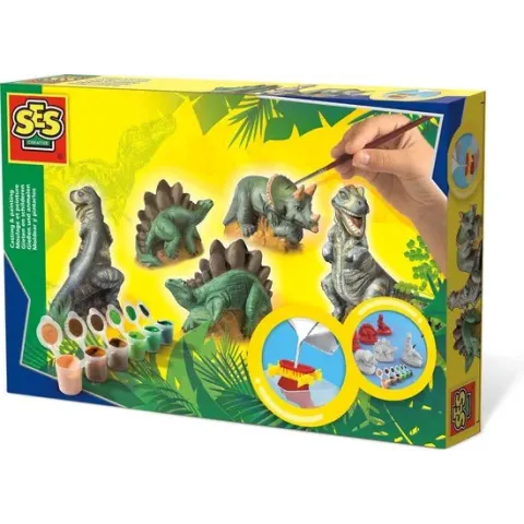 Ses Gips Gieten Dino's - Boetseren