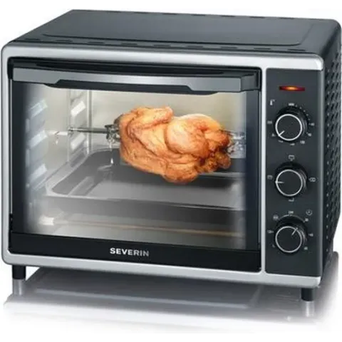 Severin TO 2056 - Mini oven - Vrijstaand - zwart/zilver