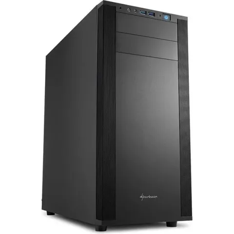 Sharkoon M25-V - PC Behuizing - Zwart