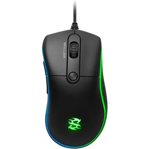 Sharkoon Skiller SGM2 muis USB Type-A Optisch 6400 DPI Rechtshandig