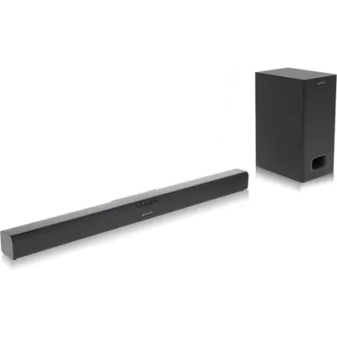 Sharp HT-SBW110 soundbar luidspreker 2.1 kanalen 180 W Zwart
