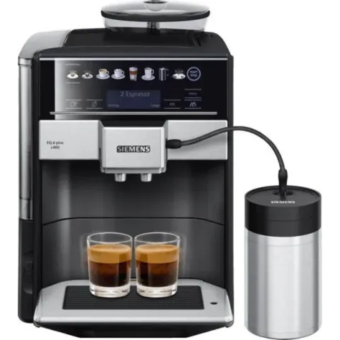 Siemens EQ.6 Plus S800 TE658209RW - Espressomachine - Zwart