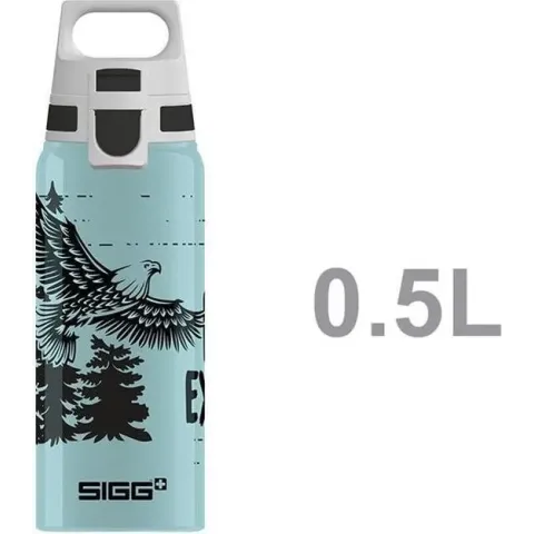 Sigg Drinkbeker Brave Egel Jongens 0,5 Liter Aluminium Blauw