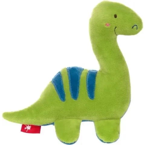 sigikid Grasp toy squeaker dinosaur, Red Stars 42300