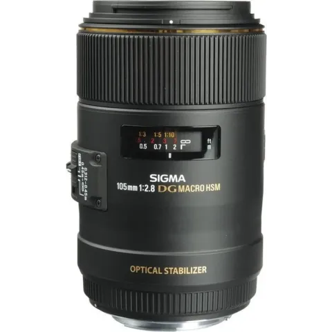 Sigma 105mm F2.8 EX DG OS HSM - Macrolens geschikt voor Canon EF