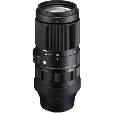 SIGMA Objectif 100-400mm f/5-6.3 DG HSM OS Contemporary compatible avec SONY FE