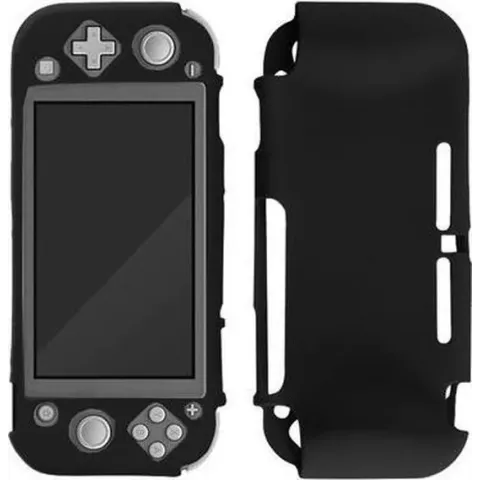 Silicone Case Cover Black for Nintendo Switch Lite - Beschermhoes Zwart