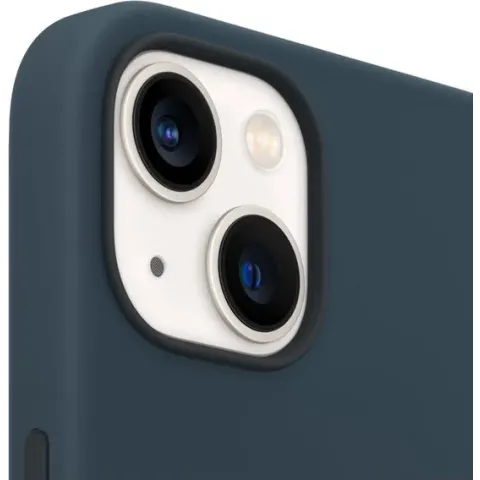 Siliconenhoesje met MagSafe voor iPhone 13 mini - Abyss-blauw