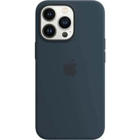 Siliconenhoesje met MagSafe voor iPhone 13 Pro - Abyss‑blauw