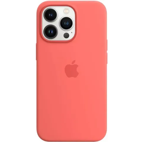 Siliconenhoesje met MagSafe voor iPhone 13 Pro Max - Pomelo