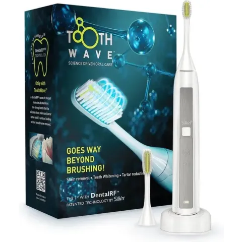 Silk'n Toothwave - Elektrische tandenborstel - Wit, grijs