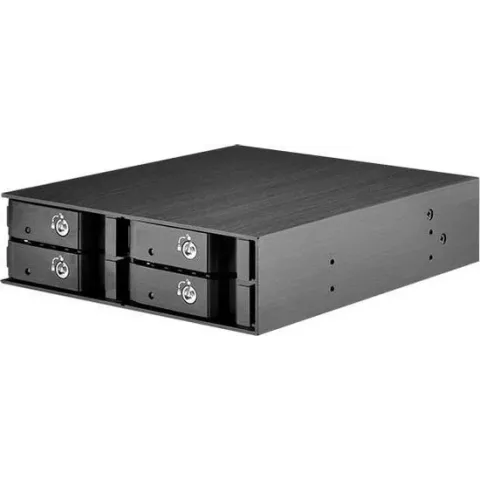 Silverstone FS204 disk array Zwart
