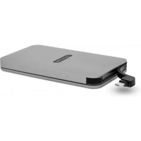 Sitecom MD-401 basisstation voor opslagstations USB 3.2 Gen 2 (3.1 Gen 2) Type-C Zwart, Zilver