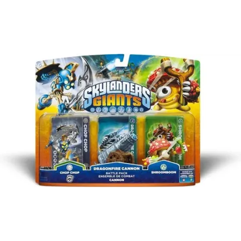 Skylanders Giants: Battle Pack Chop Chop, Shroomboom, Dragonfire Kanon