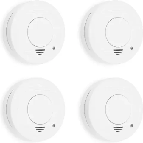 Smartwares RM250 Rookmelder 4-pack – Inclusief 5 jaar batterij – Testknop – 85 dB