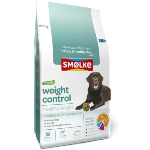 Smolke Adult Weight Control - Kip - Hondenvoer - 3 kg