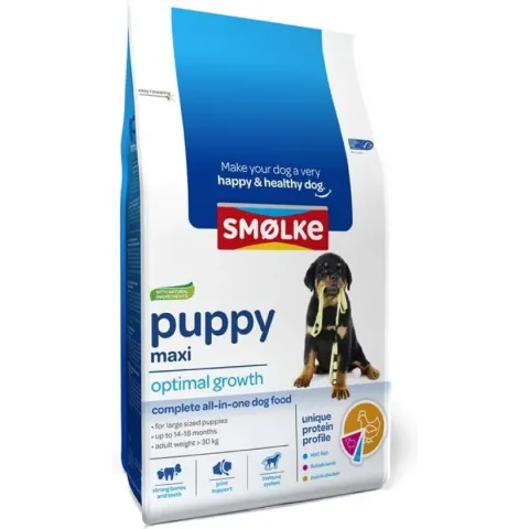 Smolke Puppy Maxi - Kip - Hondenvoer - 3 kg