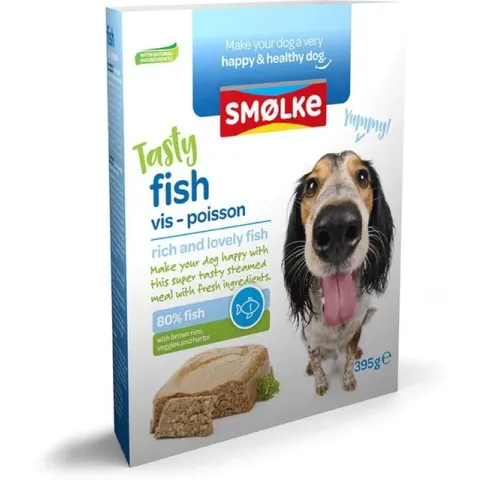 Smolke Tasty Fish - Vis - Hondenvoer - 395 g